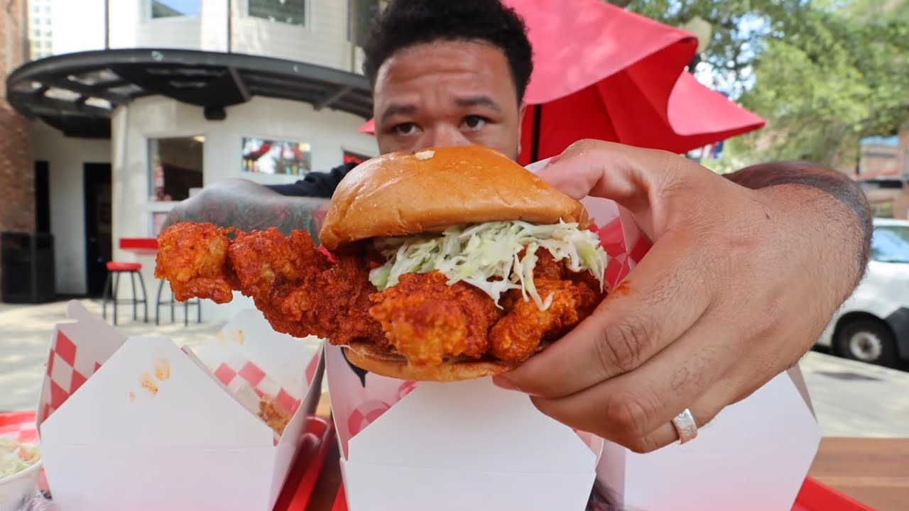 They have the spiciest chicken sandwich in Orlando!