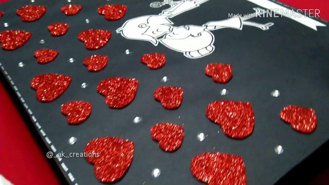 Love Scrapbook || Scrapbook for love one || Valentine's special scrapbook || Special handmade gift