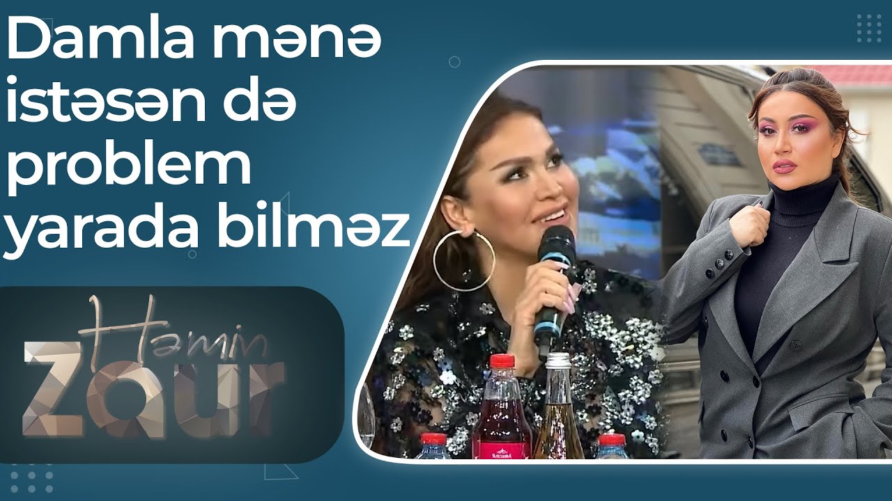 Həmin Zaur - Rəqsanə Damlanın etdiklərindən danışdı - Onun Moskvada 100 minlik problemini həll etdim