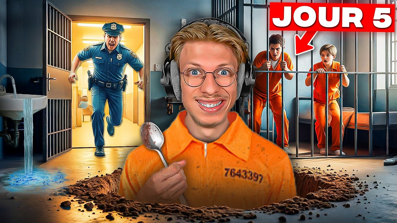 7 JOURS pour M'ÉVADER de la PIRE PRISON qui existe... (Prison Escape)