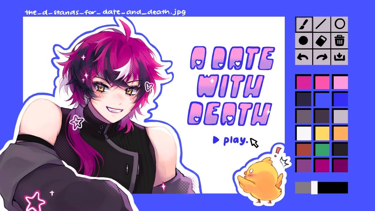 THE RIZZ MASTER CALLS! THE D STANDS FOR: [A Date with Death + DLC]【NIJISANJI EN | Doppio Dropscythe】