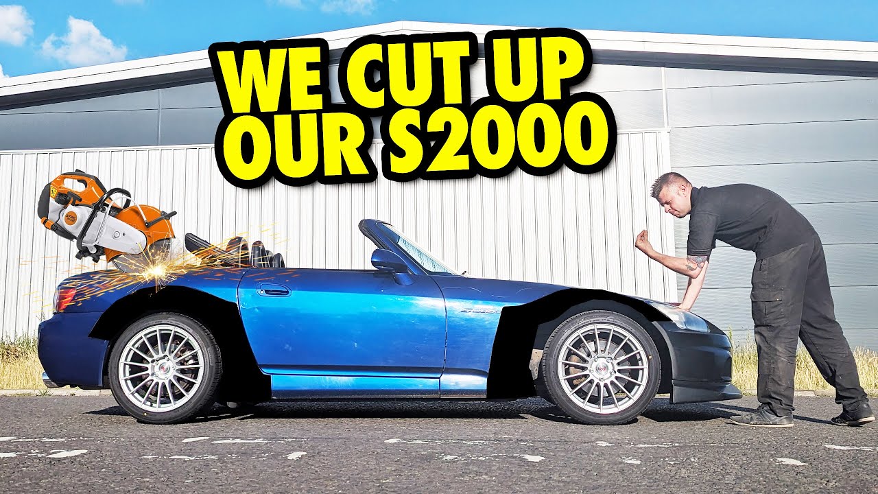 THE CHEAPEST S2000 GETS SOME CARBON FIBER FENDERS - Ep.3