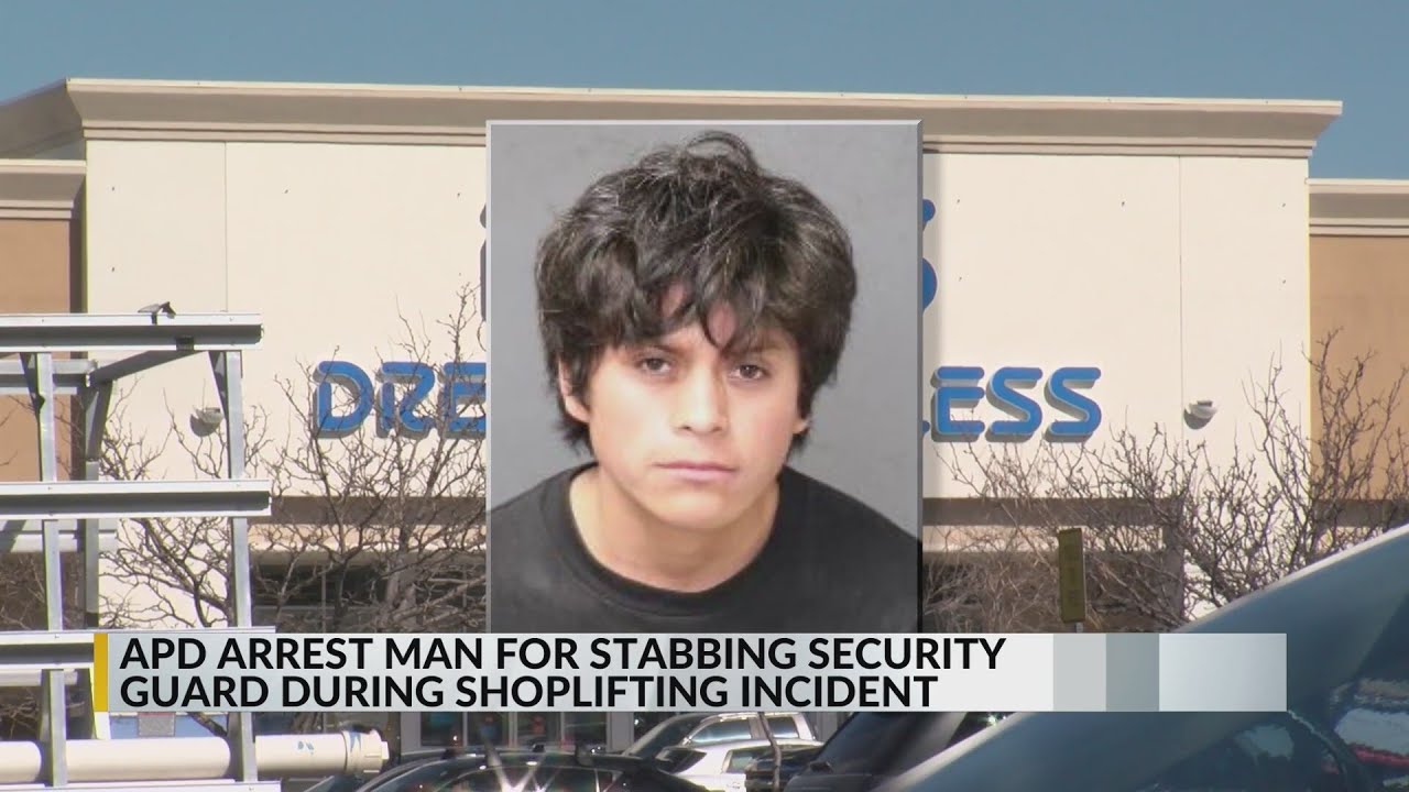 Man arrested for stabbing security guard during Albuquerque shoplifting incident
