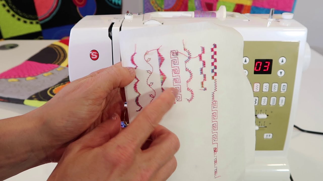 Singer Confidence Quilter 7469Q 21 How to Adjust Tension