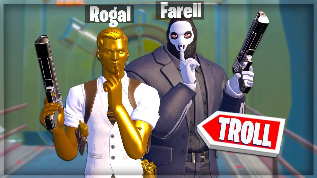 Udajemy Mitycznych BOSS&Oacute;W w Fortnite! ( Midas & Brutus.exe )
