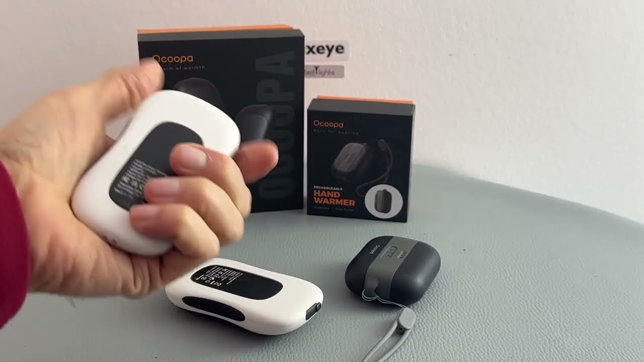 Ocoopa Handwärmer UT3 Pro mit Heat Cube Alarm und Licht