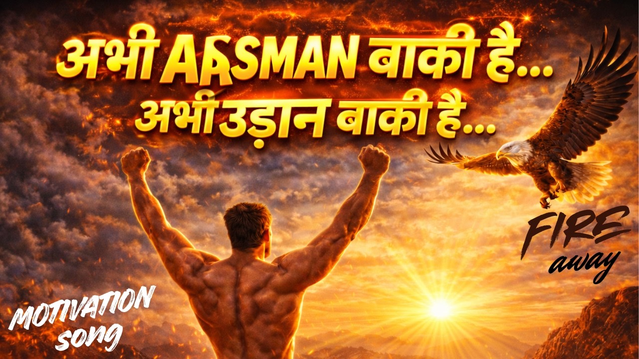 अभी आसमान में उड़ना बाकी है 🔥 | Best Hindi Motivation Song 2026 | Success Motivation Video