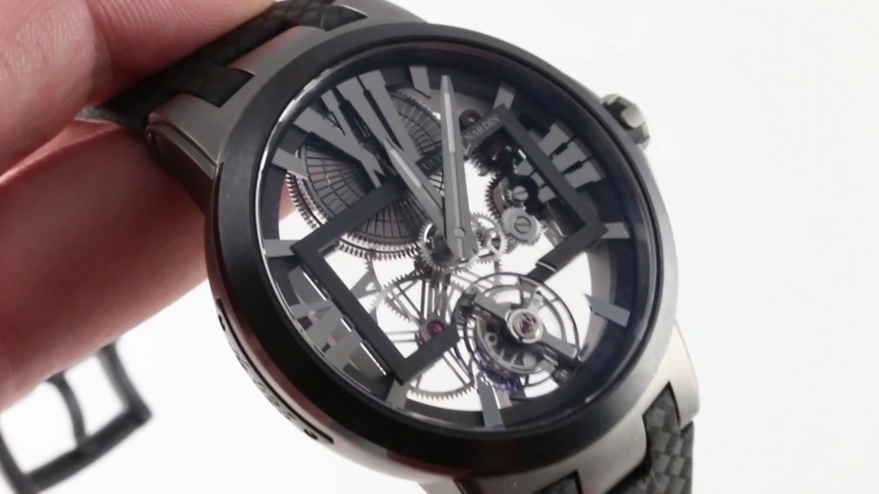 Ulysse Nardin Executive Skeleton Tourbillon 1713-139 Luxury Watch Review