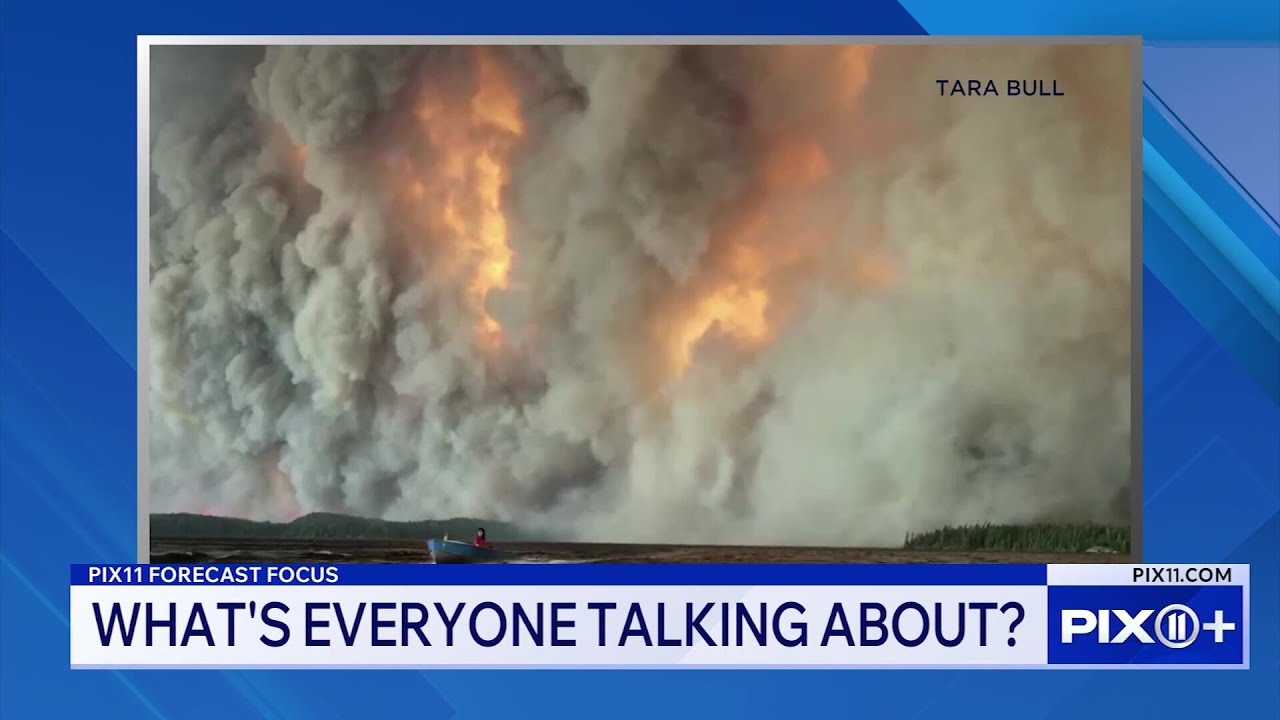 NYC Under a Blanket of Wildfire Smoke, Storms Ahead This Week | PIX11 Forecast Focus