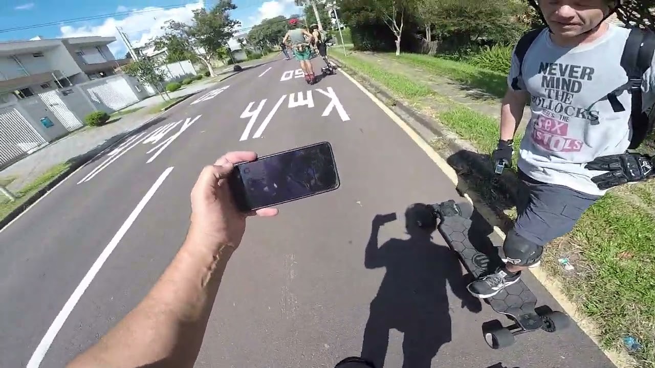 o que só eu vi no encontro de Esk8 em Curitiba.