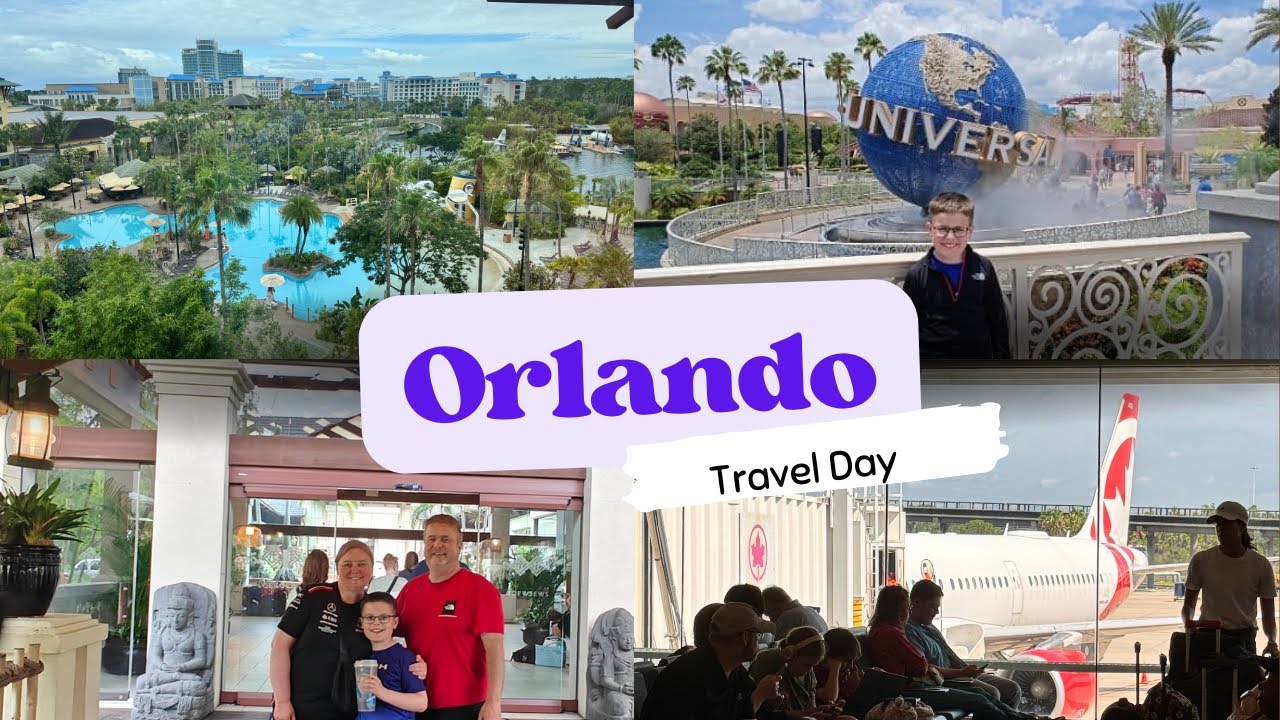 FloridaTravel Day | Air Canada YUL - MCO  | Loews Royal Pacific | Walmart