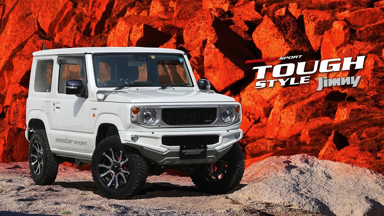 ジムニー JB64W モンスタースポーツ コンプリートカー TOUGH STYLE タフスタイル MONSTER SPORT SUZUKI JIMNY JB64 COMPLETE CAR