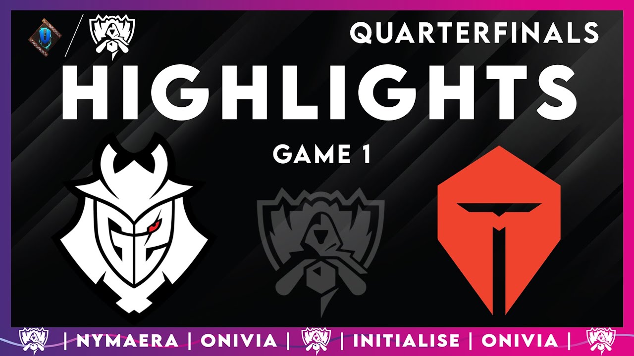 G2 против TES: лучшие моменты, игра 1 | Четвертьфиналы ЧМ-2025 | G2 Esports против Top Esports