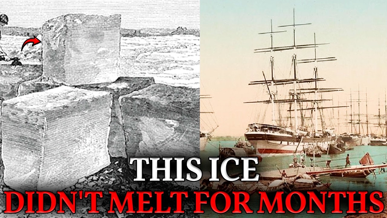 ICE TRADE ON SAILBOATS IN 1800s. Ice DIDN'T MELT for Months? Physics Against History!