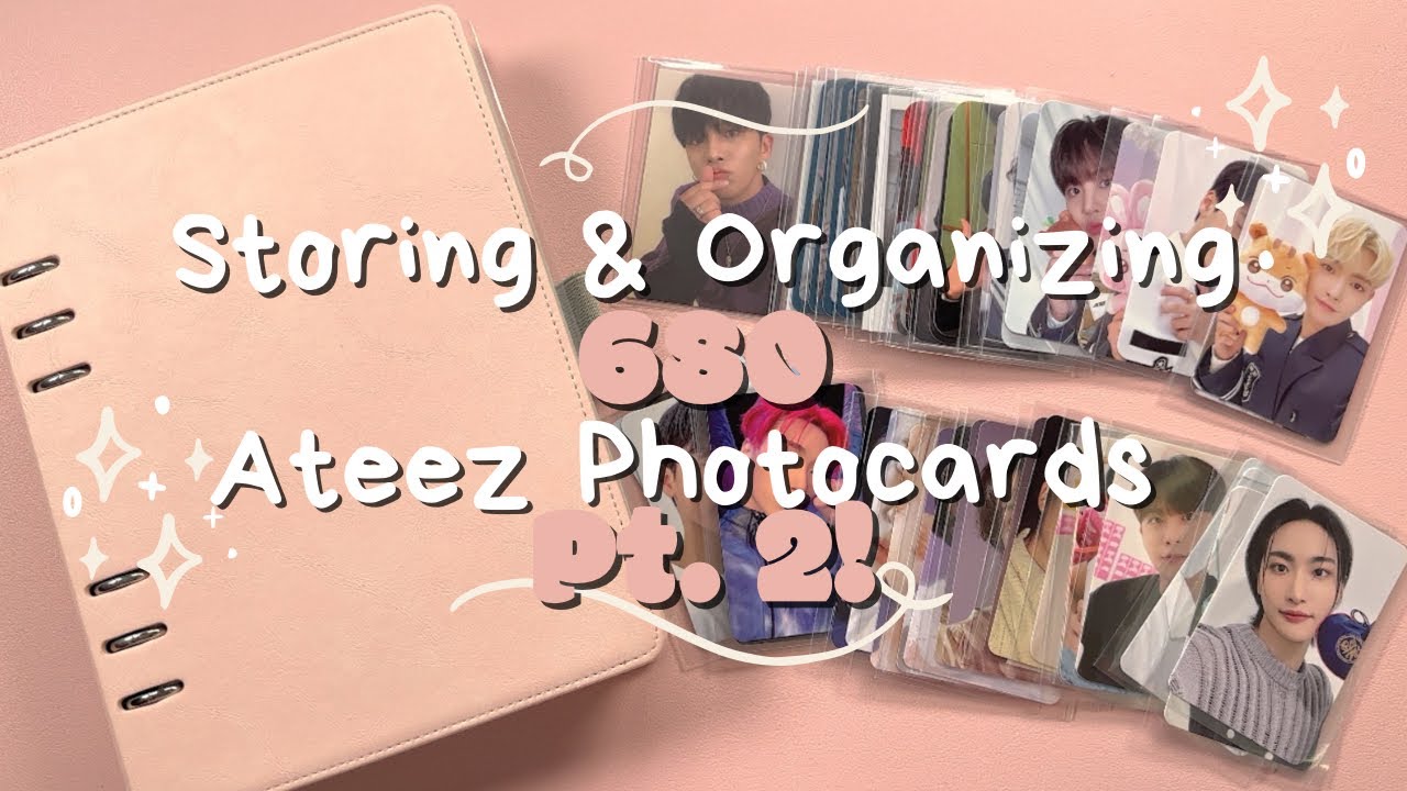 Storing Photocards #26.5 | The other half of the Ateez Mountain 🏔️