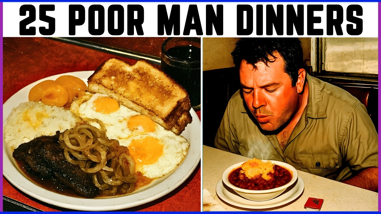25 Forgotten Poor Man Meals Your Grandparents Ate To Survive!