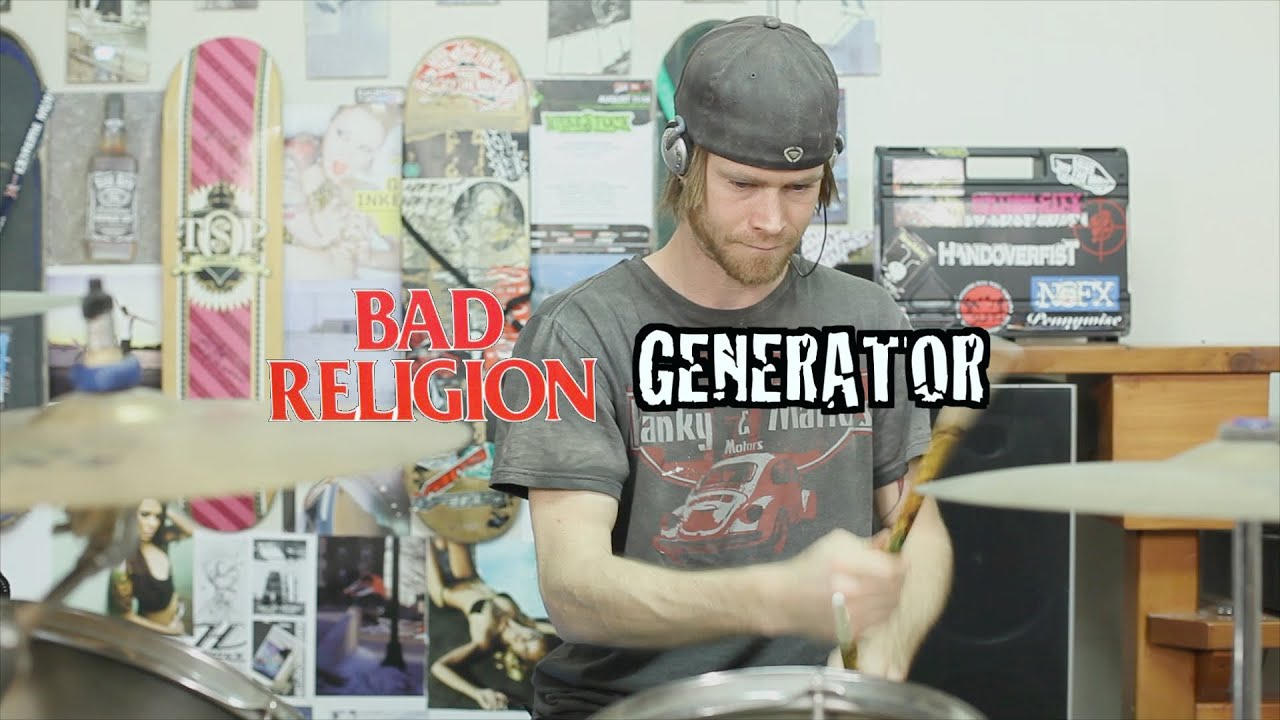 Bad Religion- Generator (Drum Cover)- Corwin Staples