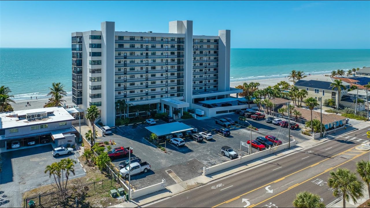 15462 Gulf Boulevard Unit 603, Madeira Beach, FL, 33708 Tour - $695,000