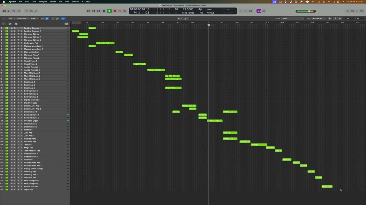 Textura for Omnisphere 2 - Patch Demo