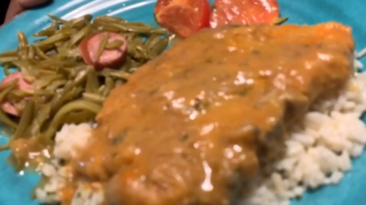 How to make Smothered pork Chop N Gravy over Rice