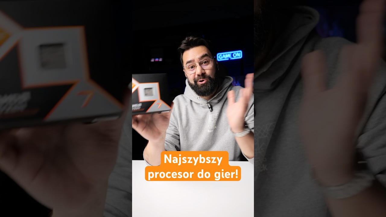 Nowy NAJSZYBSZY procesor do gier! #shorts