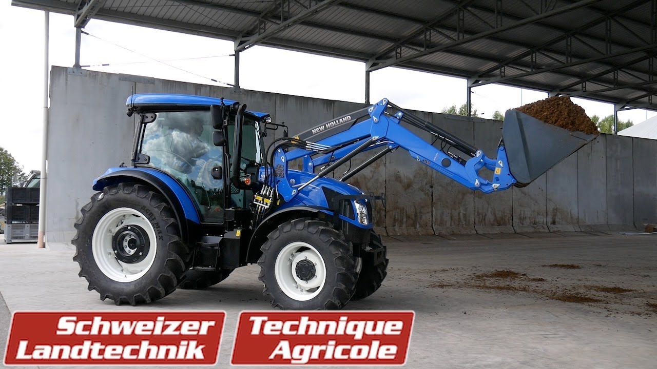 New Holland «T5.100S»: Aufs Wesentliche konzentriert