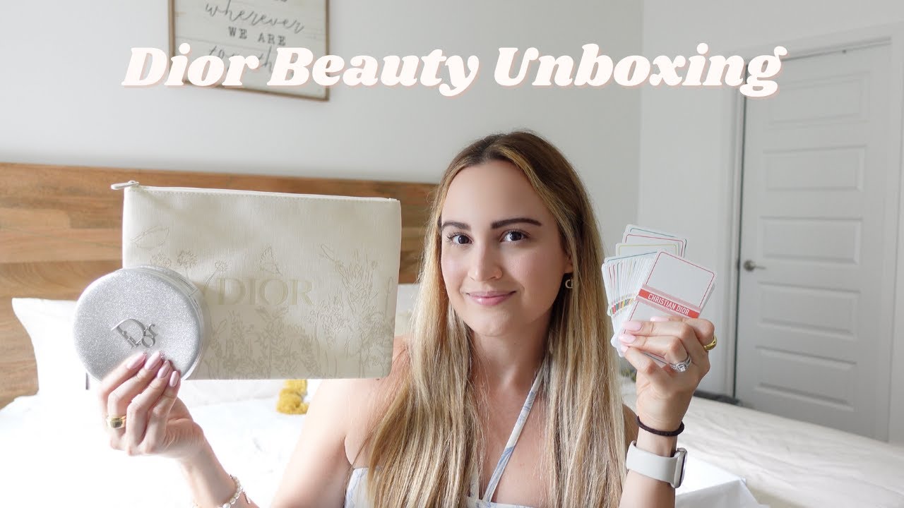 Dior Beauty Unboxing *9 FREE products* + new Dior Glow Maximizer and Glow Star Filter review