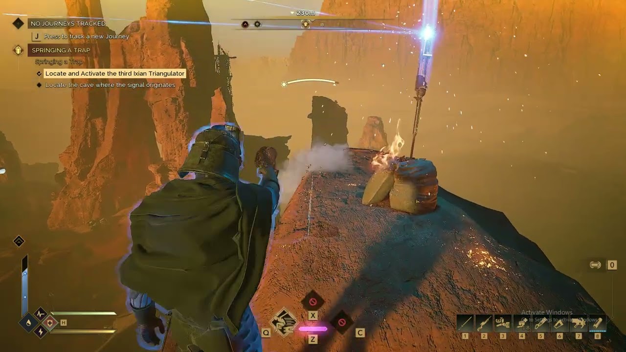 Dune Awakening: Blushing Caverns - Springing a Trap - Speedrun Challenge