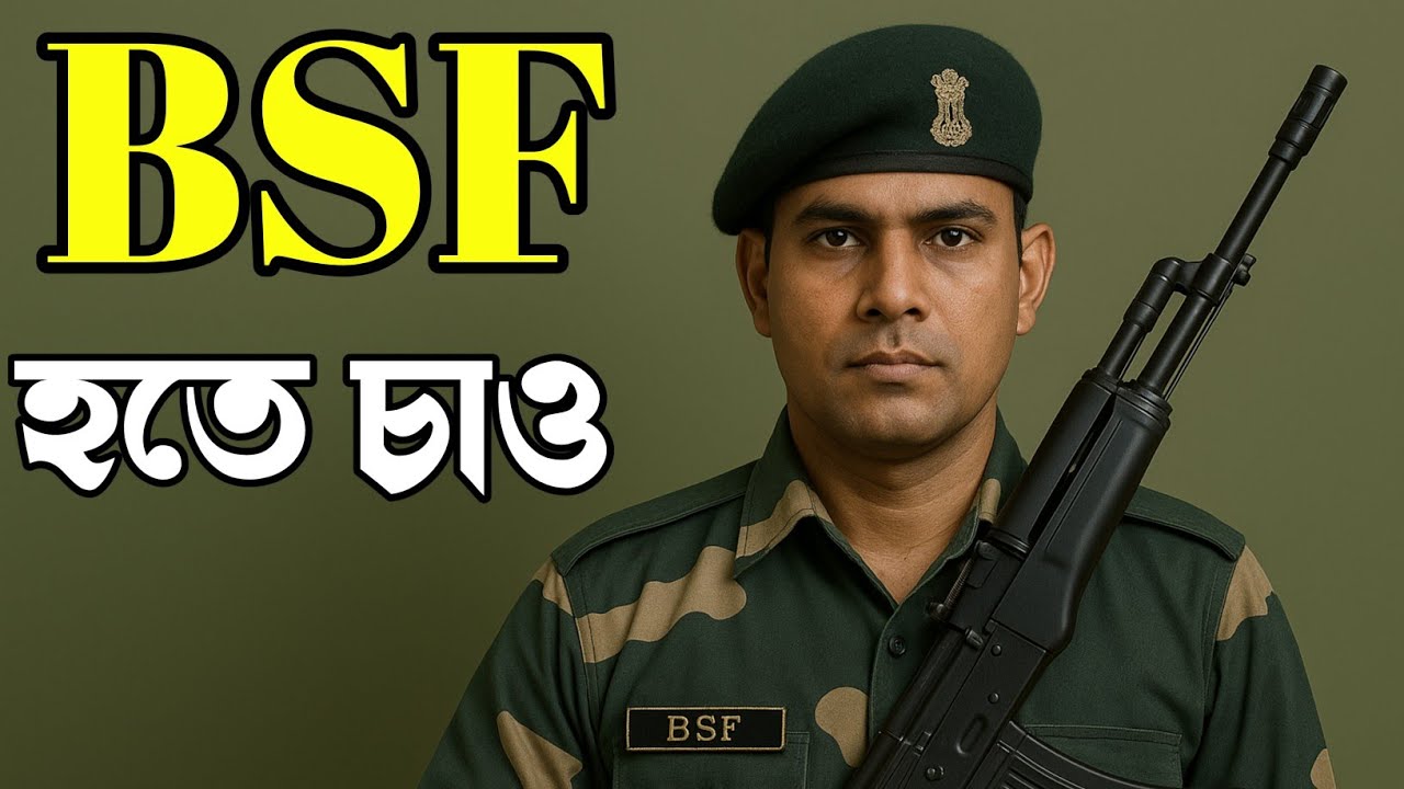 BSF কিভাবে ভর্তি হবেন? যোগ্যতা, পরীক্ষা, ট্রেনিং সব জানুন | BSF Recruitment Full Guide in Bengali 🇮🇳