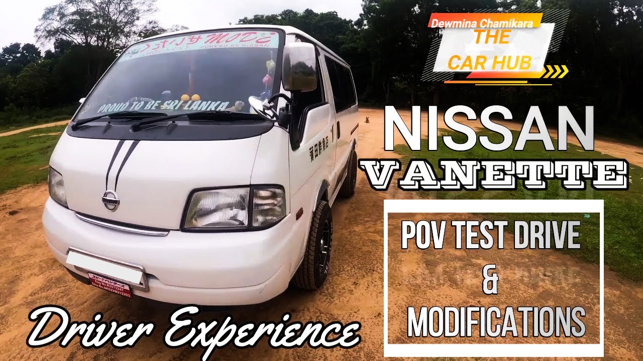 Nissan Vanette Pov Test Drive & Modifications