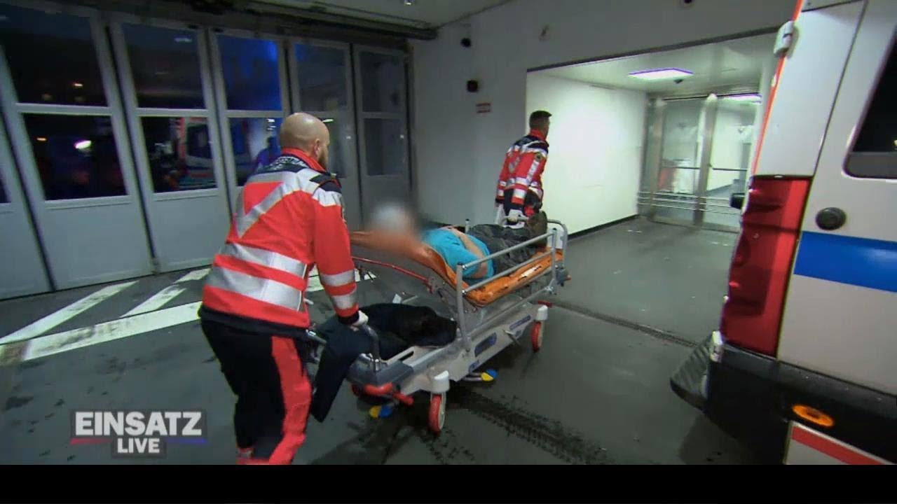 [Einsatz Live] Verletzter durch Schlägerei, Rauferei / Wiener Rettung / Polizei Doku