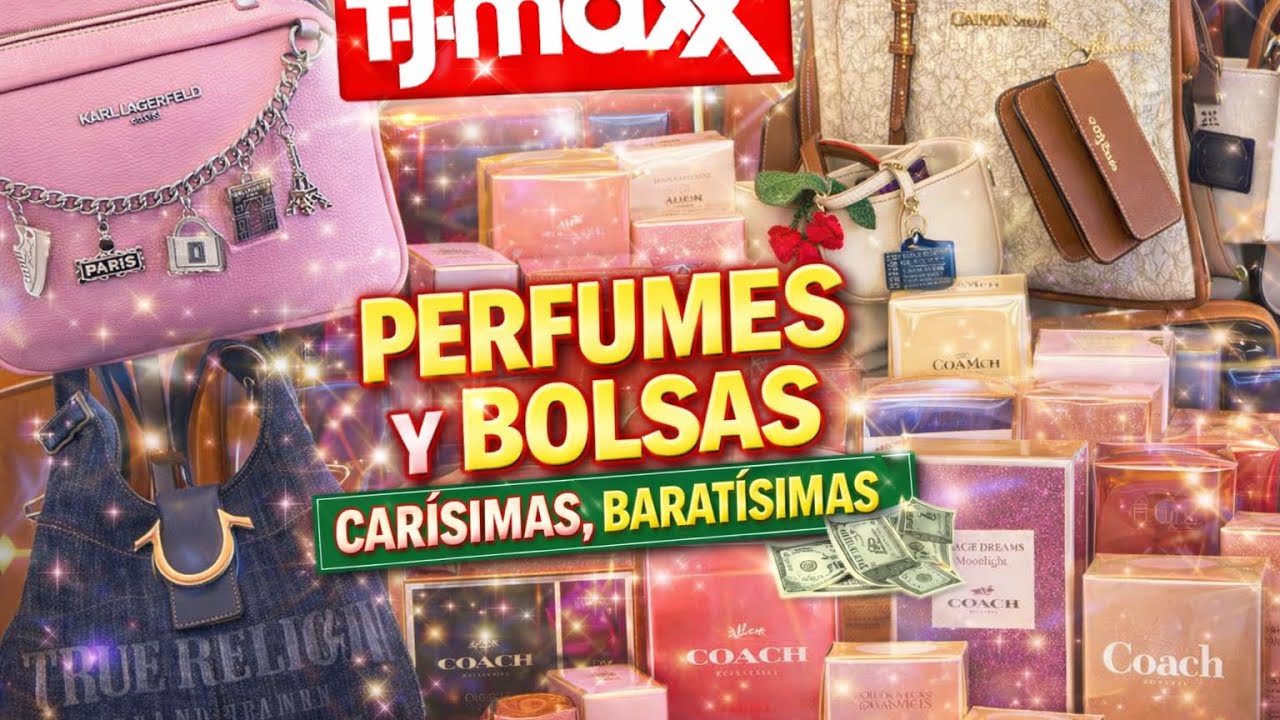 Lo que pasa en TJMAXX se queda en TJMAXX🔥Carteras y Perfumes de MARCA…REGALADOS❗️