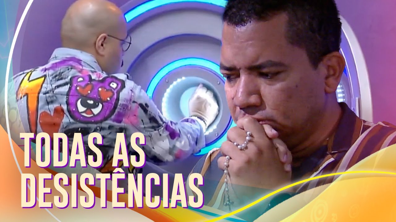 BRUNO GAGA, TIAGO ABRAVANEL E TODAS AS DESISTÊNCIAS DO BIG BROTHER BRASIL 🚨 | BBB