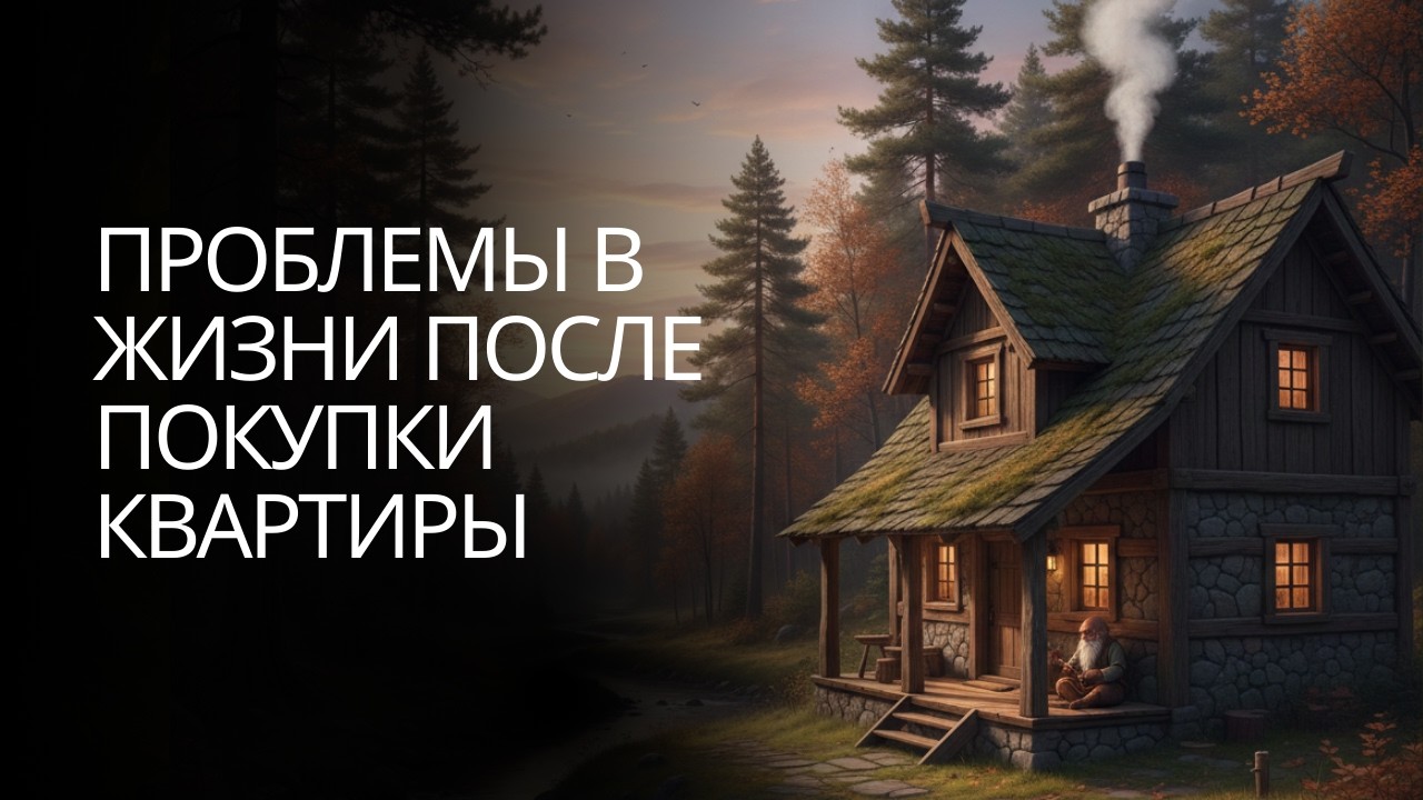 Проблемы в жизни после покупки квартиры