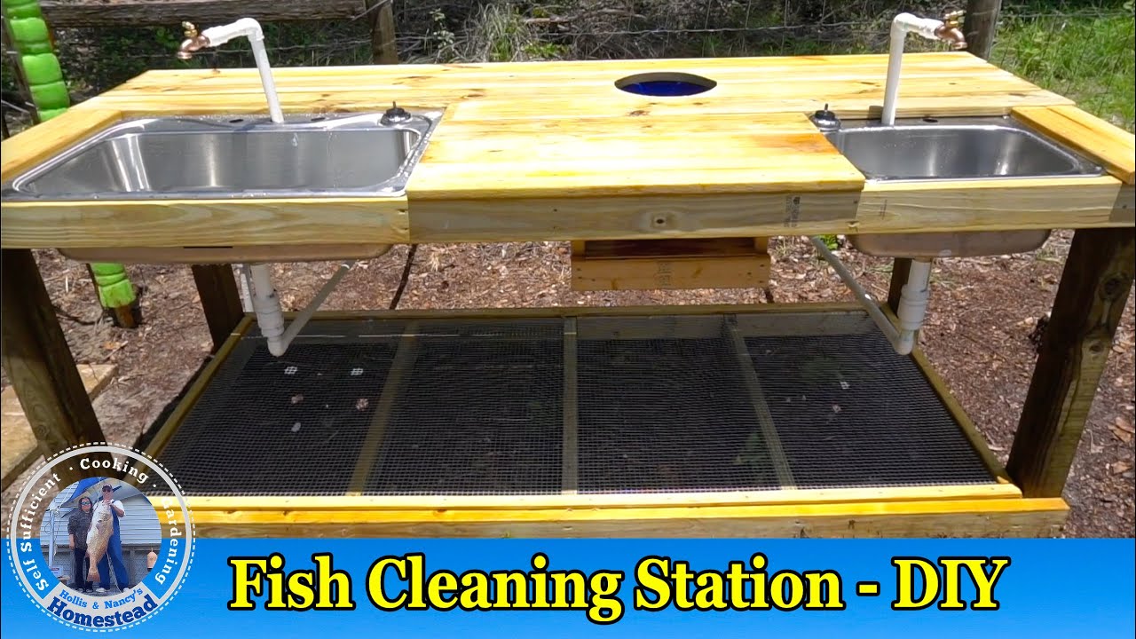 Building our Fish Cleaning Station
