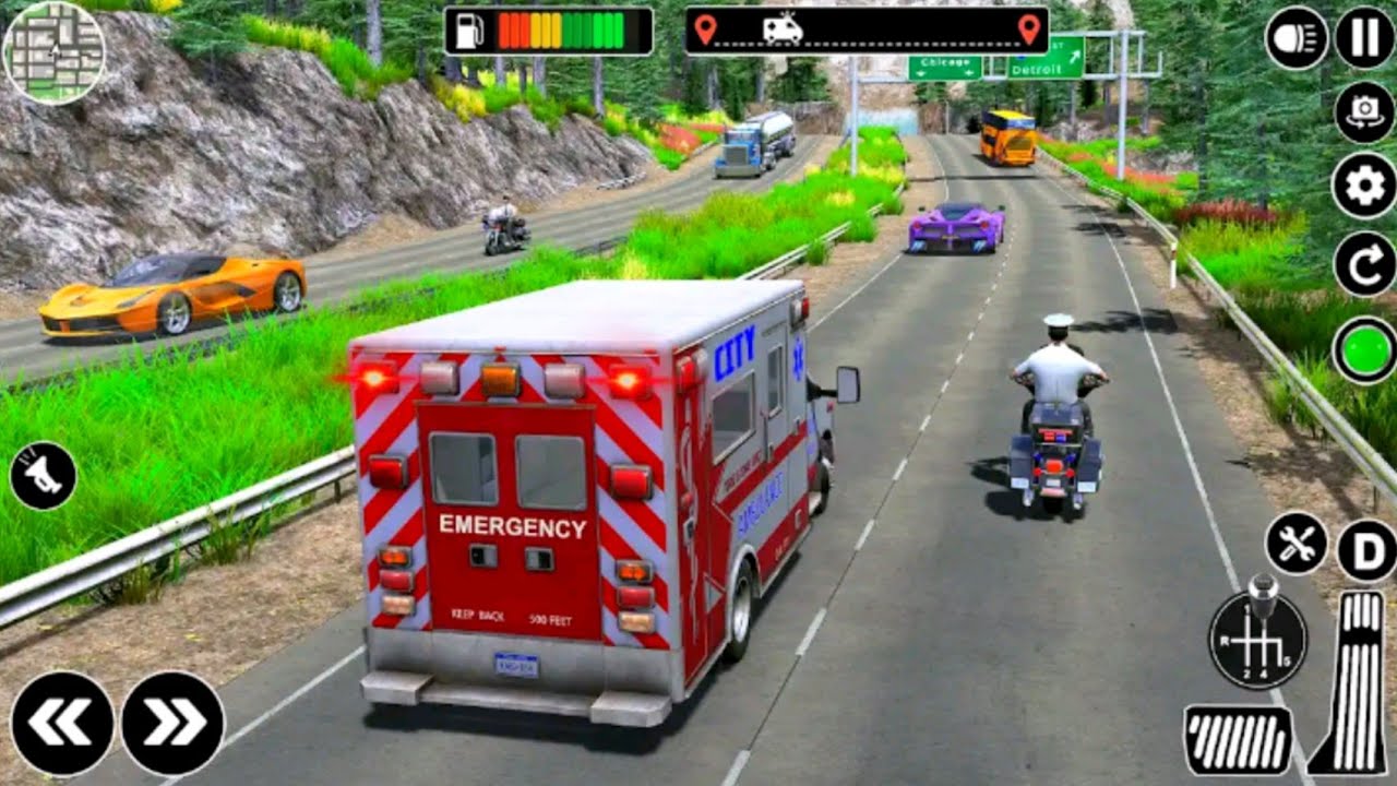 Ambulance Sim Emergency Rescue: Life-Saving Missions & Thrilling Rescues! 🚑🚨 | YouTube Gaming