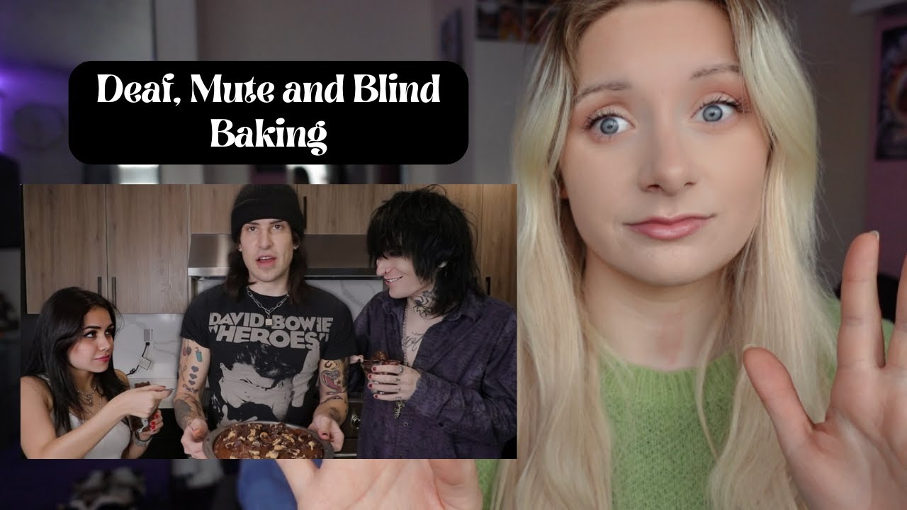 Reacting to Johnnie Guilbert Deaf, Mute and Blind Baking