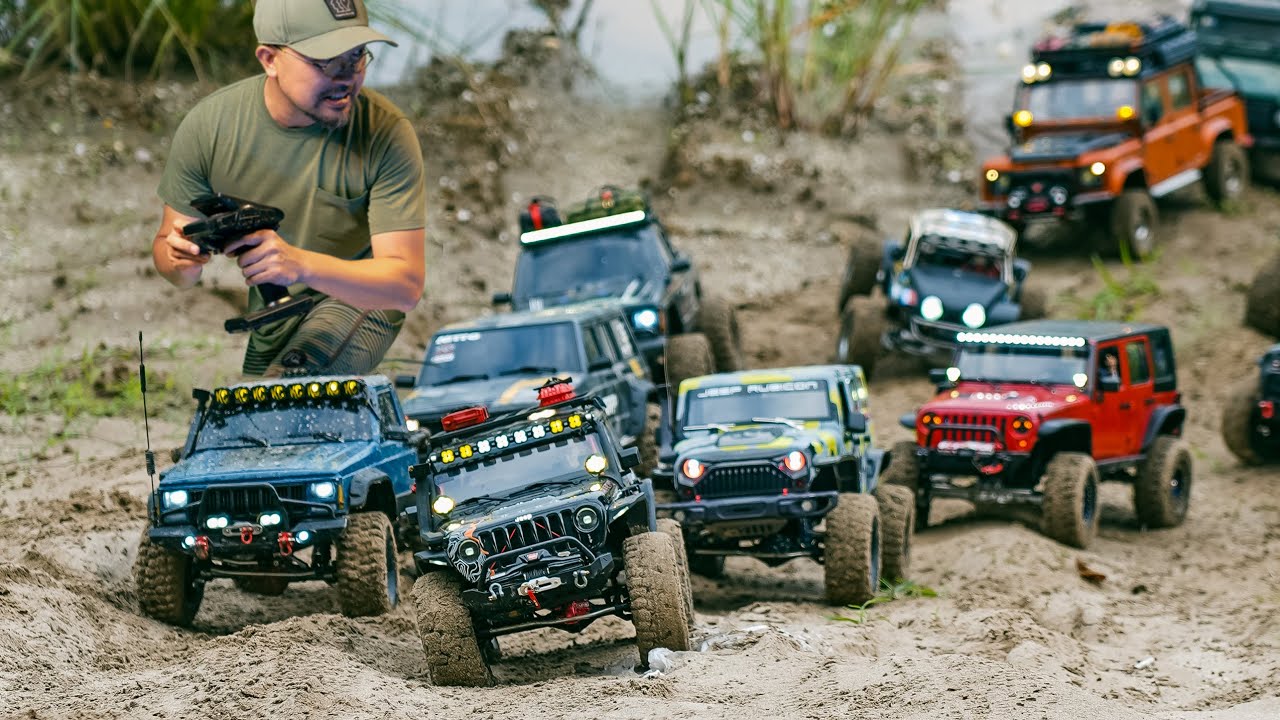 Rc Cars vs RC Crawler : Traxxas TrX-4, Axial Scx10 III, Rc4wd | Rc Off Road 4x4