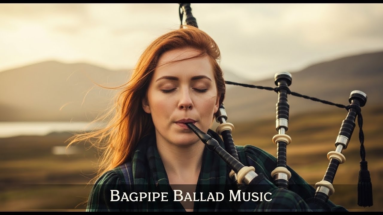 Outlander Music Ambient - Relaxing Scottish Bagpipes to Transport You to Scotland