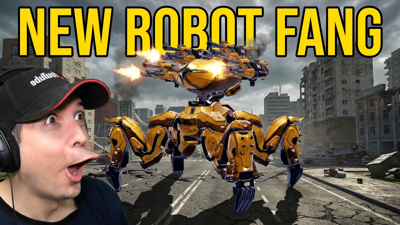 НОВЫЙ робот FANG скоро в War Robots