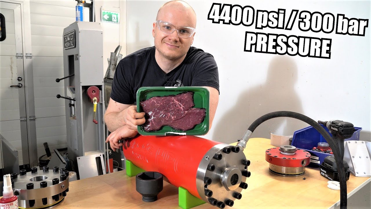 Can you tenderize a steak with deep sea chamber? Steak Vs. 2 miles of depth!