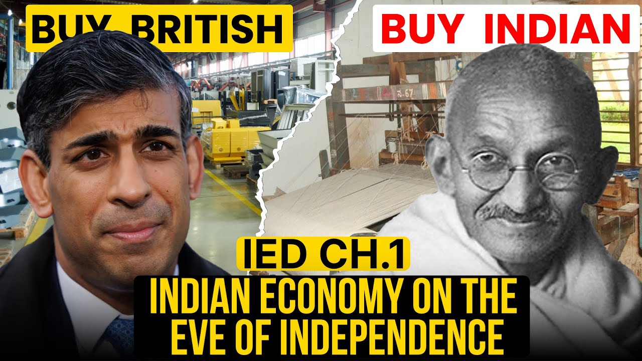 Indian Economy on the eve of Independence | One shot video | Explained in 10 mins🔥🔥