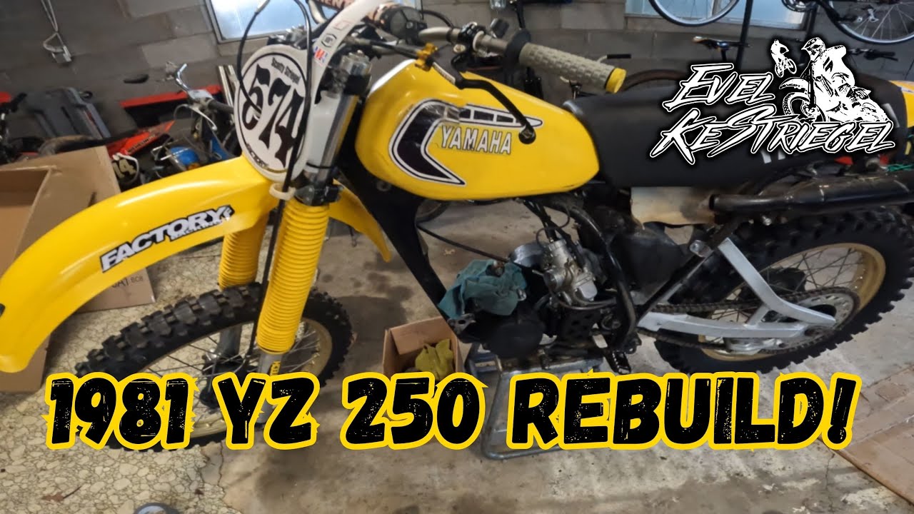 1981 YZ250 Rebuild Again