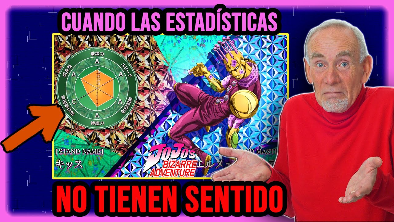 JJBA: Estadísticas de STANDS que NO TIENEN SENTIDO en JoJos!