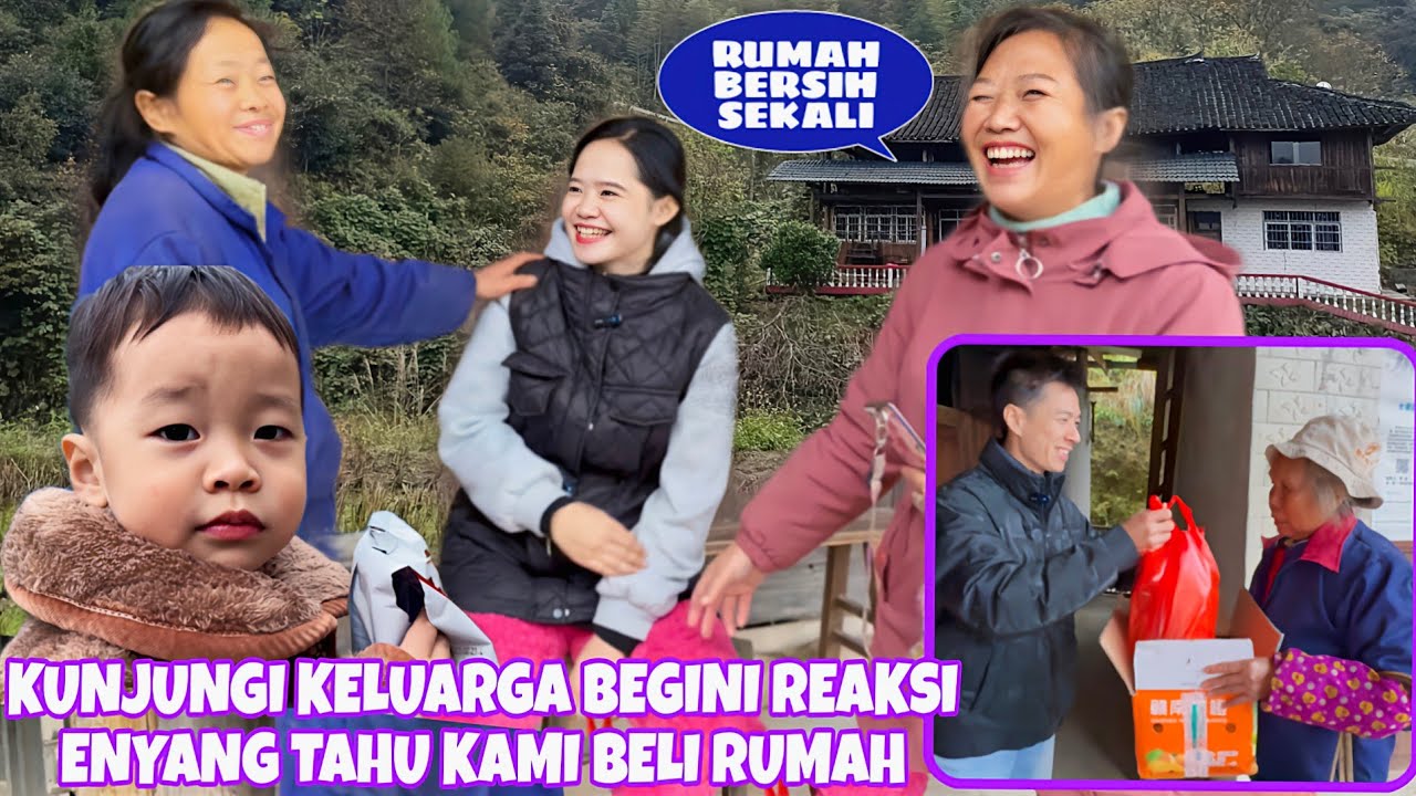 AKHIRNYA KE DESA TERPENCIL,KELUARGA KAGET DAN SENANG KAMI DATANG