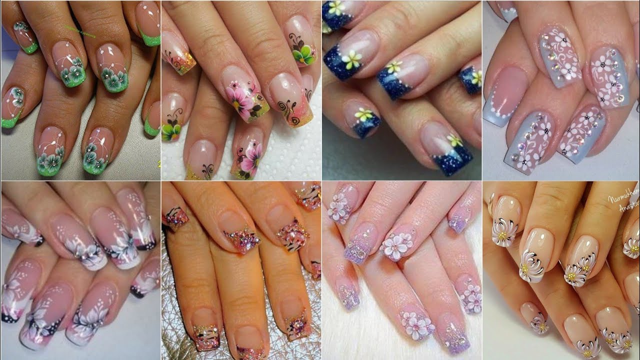 trendy nail art designs / nail arts /  paty wear nails art designs / nail paint designs/ nailart2023