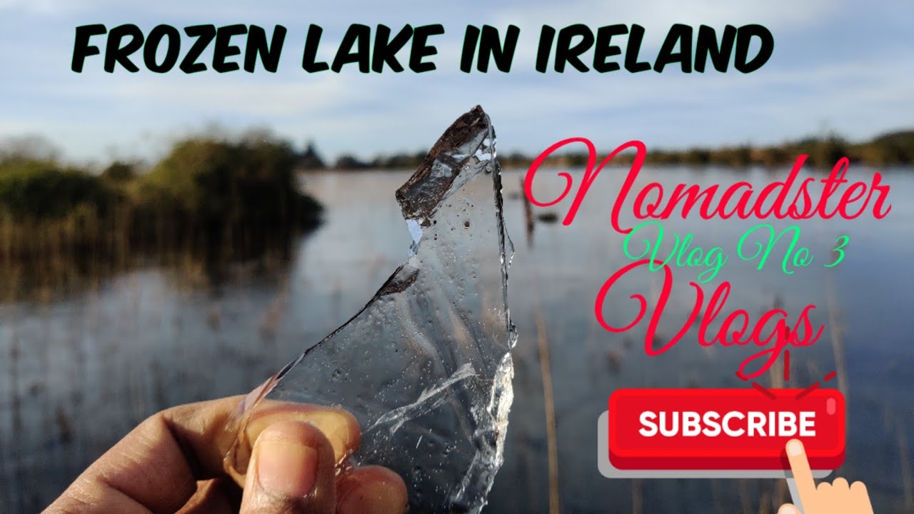 | FROZEN LAKE IN IRELAND | 4K | Scenic Walk | Vlog |