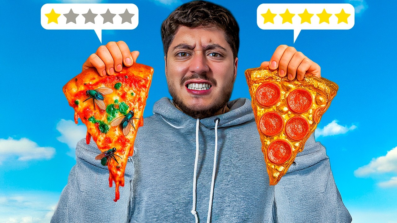 La Peor Pizza De Mi Pa&iacute;s Vs La Mejor Pizza