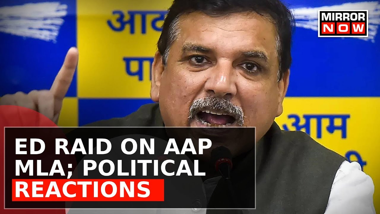 Arvind Kejriwal, Opposition Leaders Slam BJP Of 'Vendetta Politics' Over ED Raids&nbsp;On&nbsp;Sanjay&nbsp;Singh