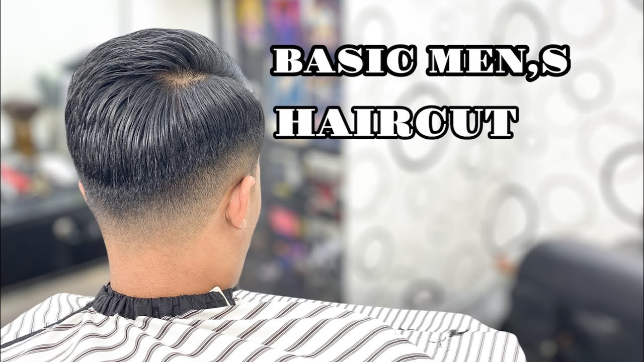 BASIC MEN'S HAIRCUT - TUTORIAL PANGKAS RAMBUT MUDAH UNTUK PEMULA